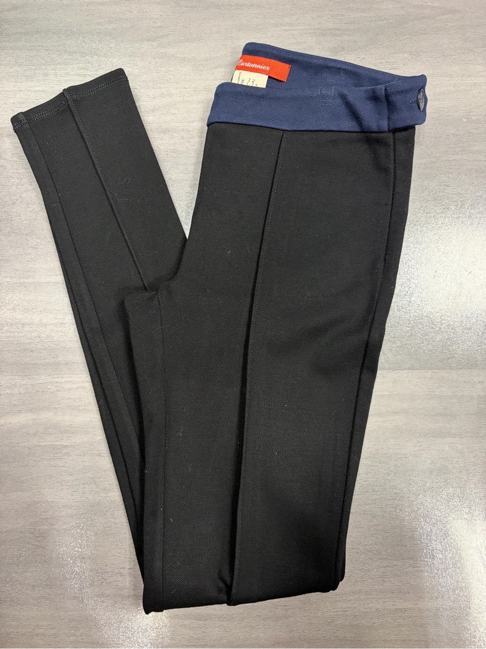 Anthropologie Cartonnier Riding Pants Black & Blue Trousers